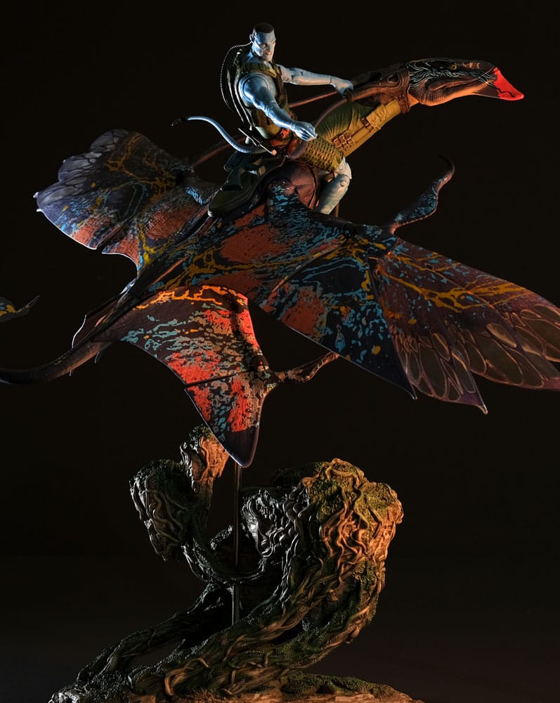 McFARLANE TOYS 2025 - Avatar: The Way of Water Action Figure Recom Quaritch & RDA Banshee (Gold Label)