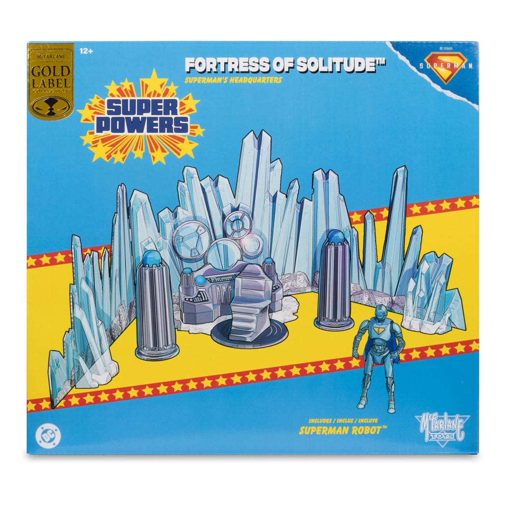 MC FARLANE 2025 - Superman (2025) DC Direct Playset Fortress of Solitude with Superman Robot