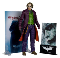 PRE ORDINE - The Dark Knight DC Multiverse Deluxe Theatrical Edition Action Figure Joker 18 cm