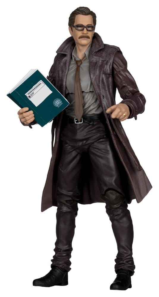 PRE ORDINE - DC Multiverse Action Figure Commissioner James Gordon (The Dark Knight Trilogy) Deluxe Theatrical Edition 18 cm