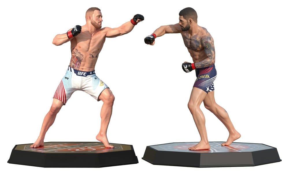 PRE ORDINE - UFC McFarlane’s SportsPicks Action Figures 2-Pack Ilia Topuria vs Justin Gaethje (Freedom 250) 18 cm