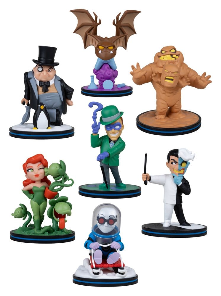PRE ORDINE - Batman: The Animated Series Q-Fig Deluxe Mini Figures 10 cm Wave 1 Assortment (12)