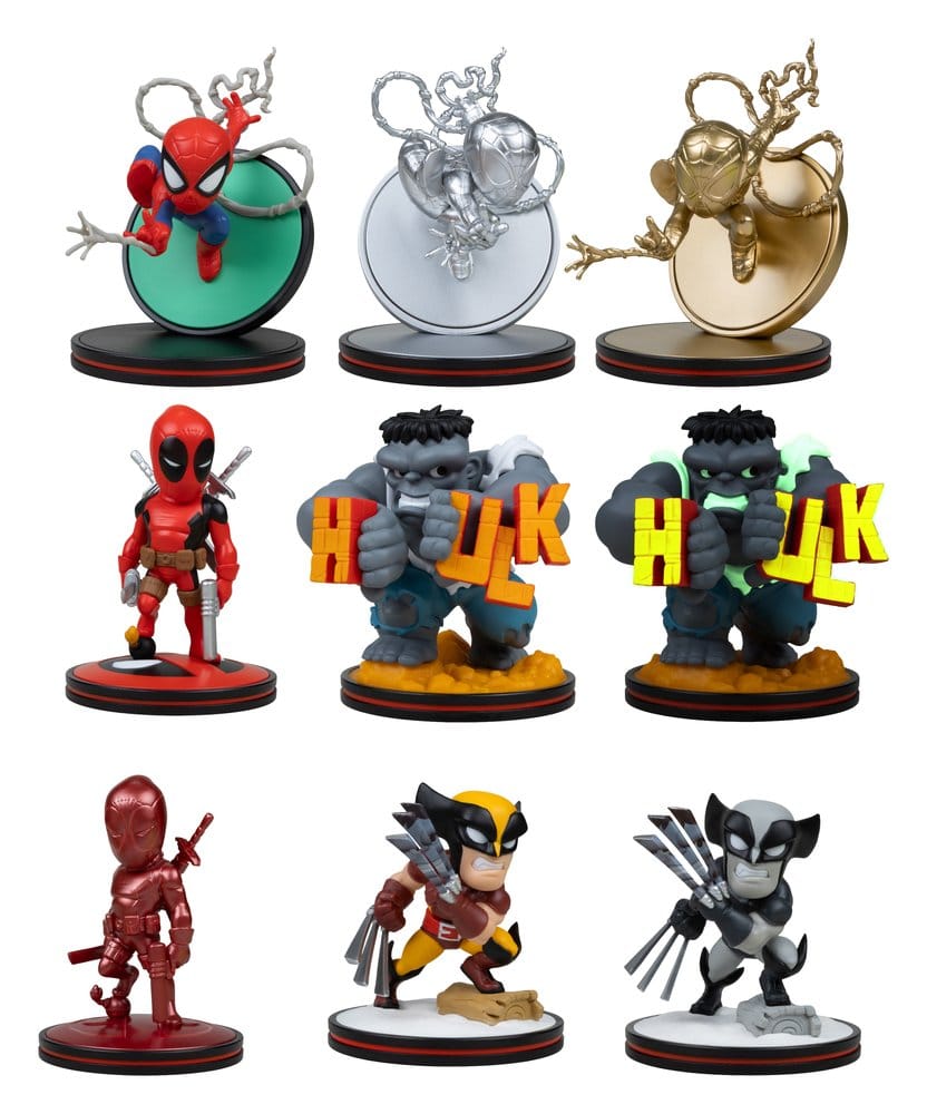 PRE ORDINE - Marvel Q-fig Mini Figures Assortment (10)