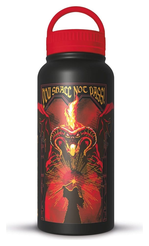 PRE ORDINE - Lord of the Rings Metal Drink Bottle Rage of the Balrog