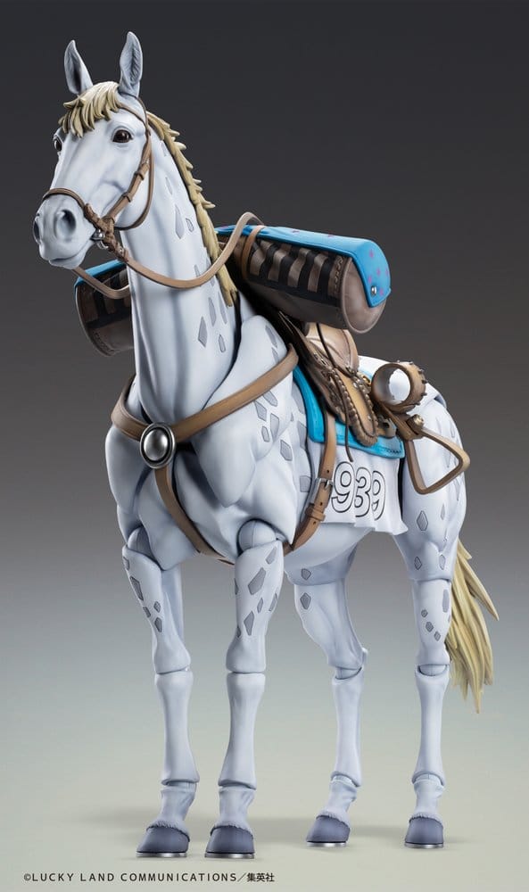 PRE ORDINE - JoJo's Bizarre Adventure Part 7: Steel Ball Run Super Chozokado Action Action Figure Slow Dancer 21 cm
