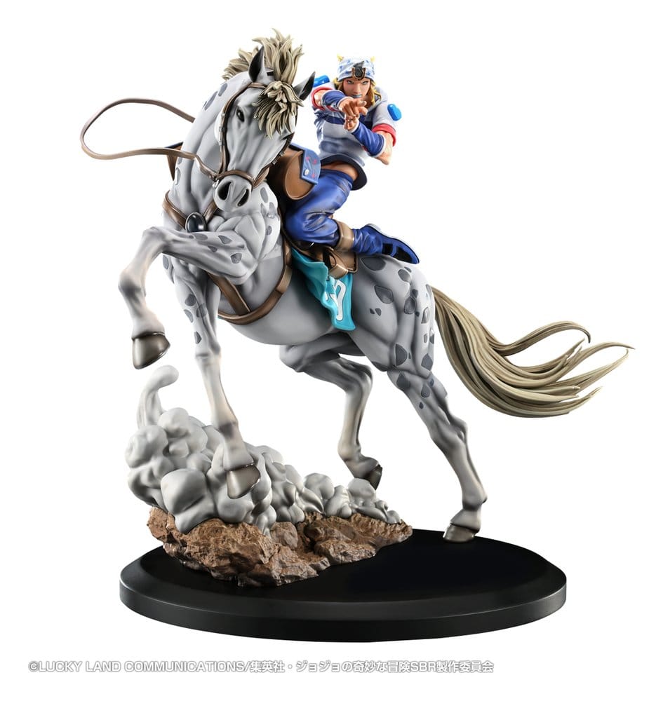 PRE ORDINE - JoJo's Bizarre Adventure: Steel Ball Run Chozo Art Collection PVC Figure Johnny Joestar & Slow Dancer 30 cm