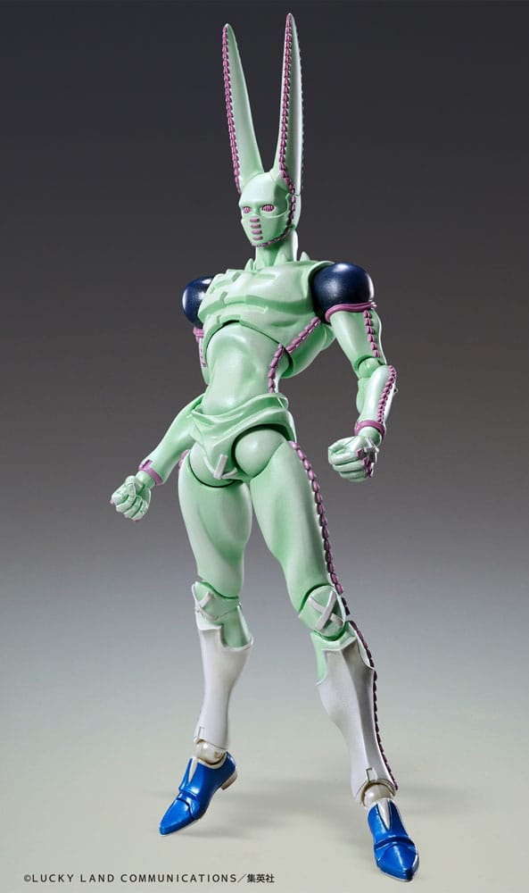 PRE ORDINE - JoJo's Bizarre Adventure Part7 Steel Ball Run Super Action Action Figure Chozokado D4C Second 20 cm