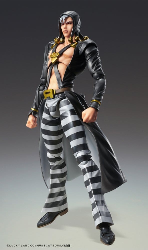 PRE ORDINE - JoJo's Bizarre Adventure: Golden Wind Action Figure Risotto Nero 16 cm