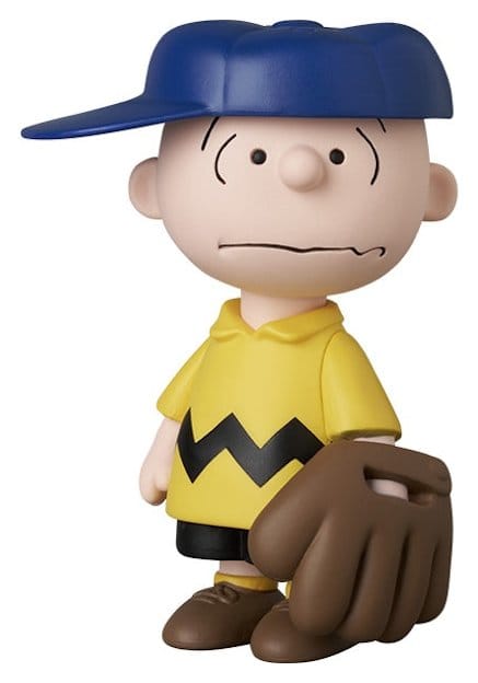 PRE ORDINE - MLB × Peanuts UDF PVC Figure New York Mets Charlie Brown 9 cm