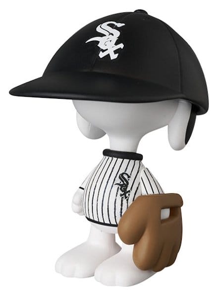 PRE ORDINE - MLB × Peanuts UDF PVC Figure Chicago White Sox Snoopy 7 cm