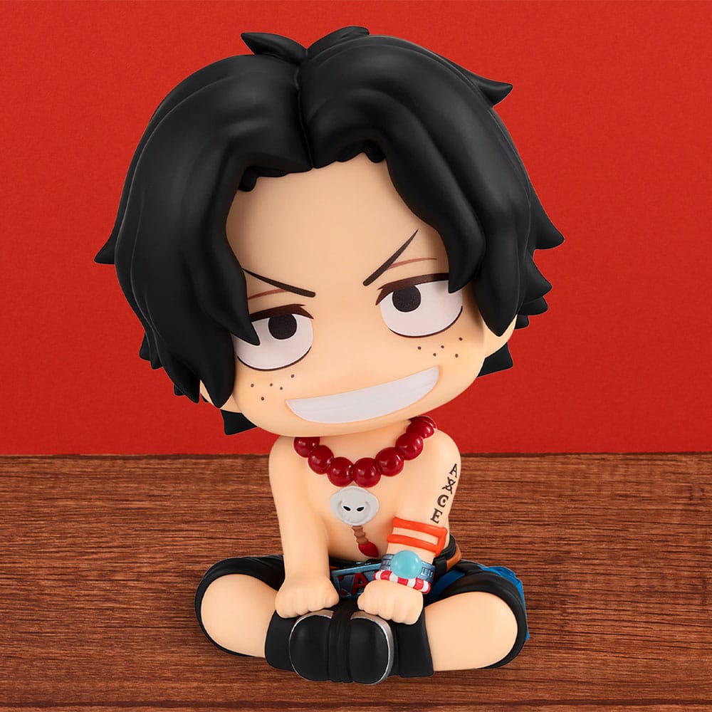 PRE ORDINE - One Piece Look Up PVC Figure Portgas D. Ace 11 cm (Repeat)