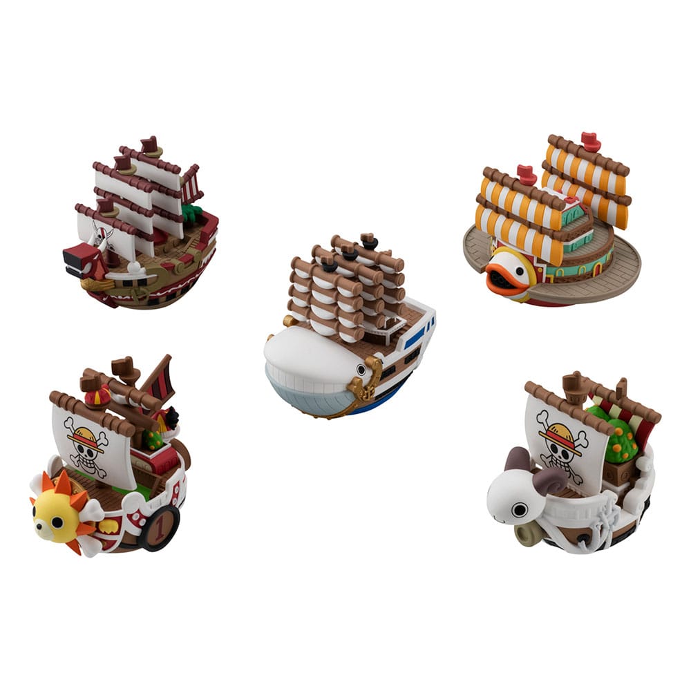 One Piece Yuracolle  Series Trading Figure Grand Line 6 cm Blind Box Assortment (6)