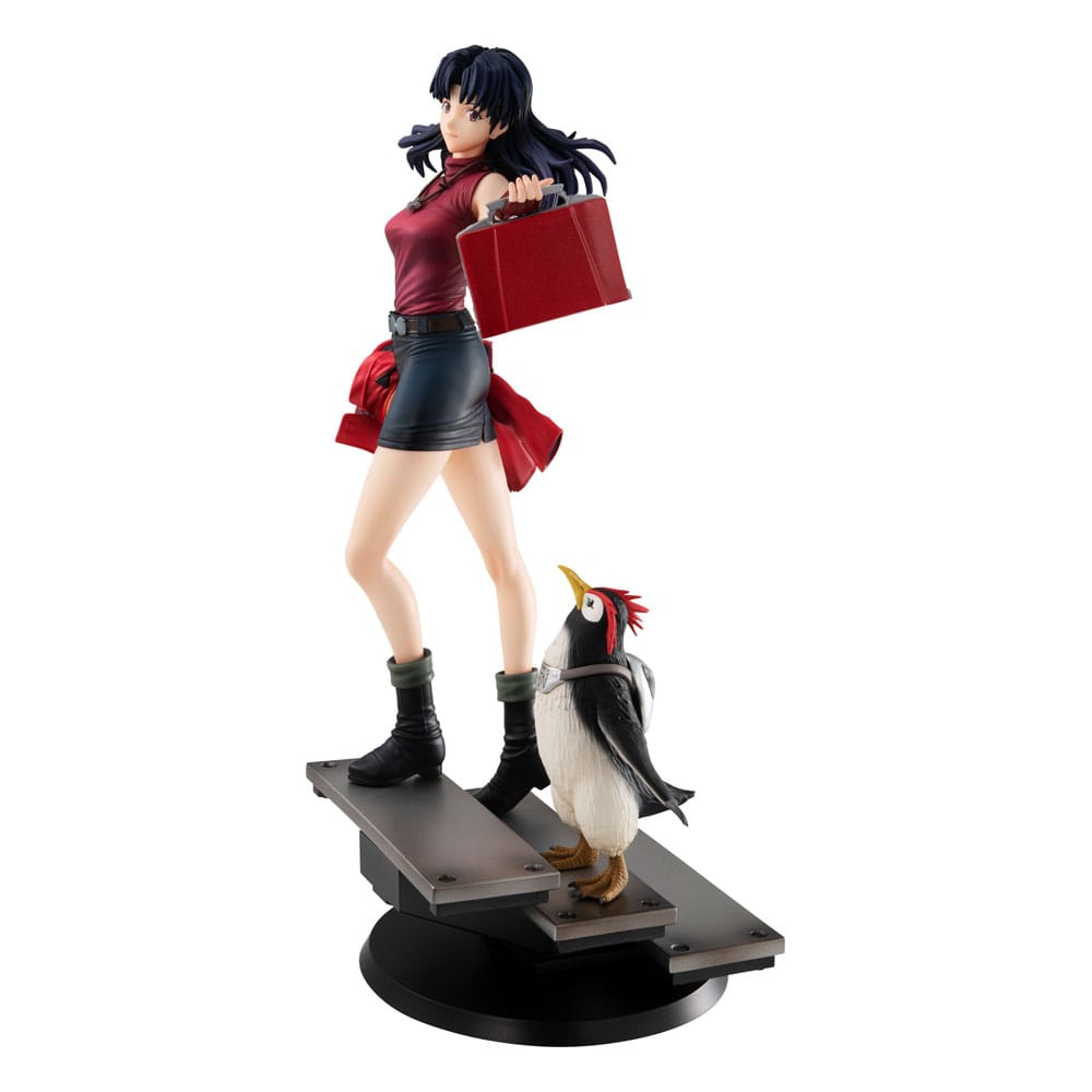 PRE ORDINE - Rebuild of Evangelion Gals PVC Statue Misato Katsuragi & Pen Pen 25 cm