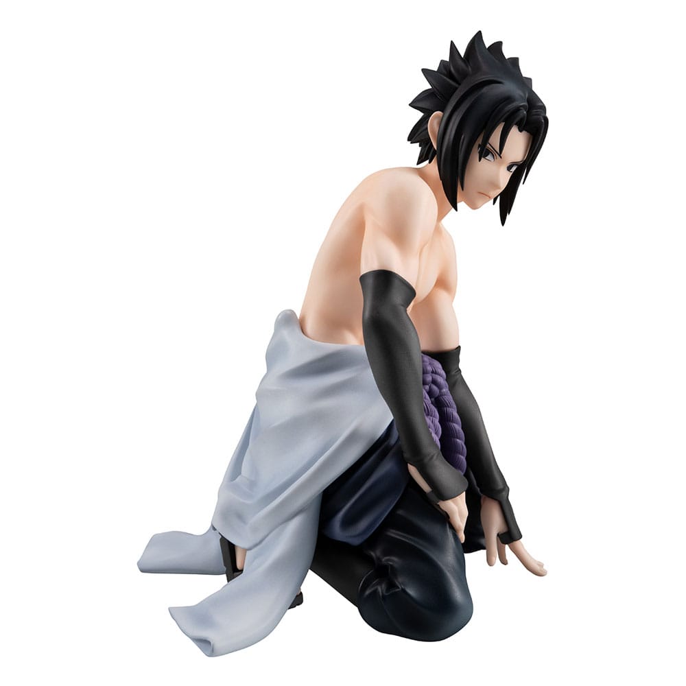 PRE ORDINE - Naruto Shippuden G.E.M. Series PVC Statue Sasuke Palm Size 12 cm