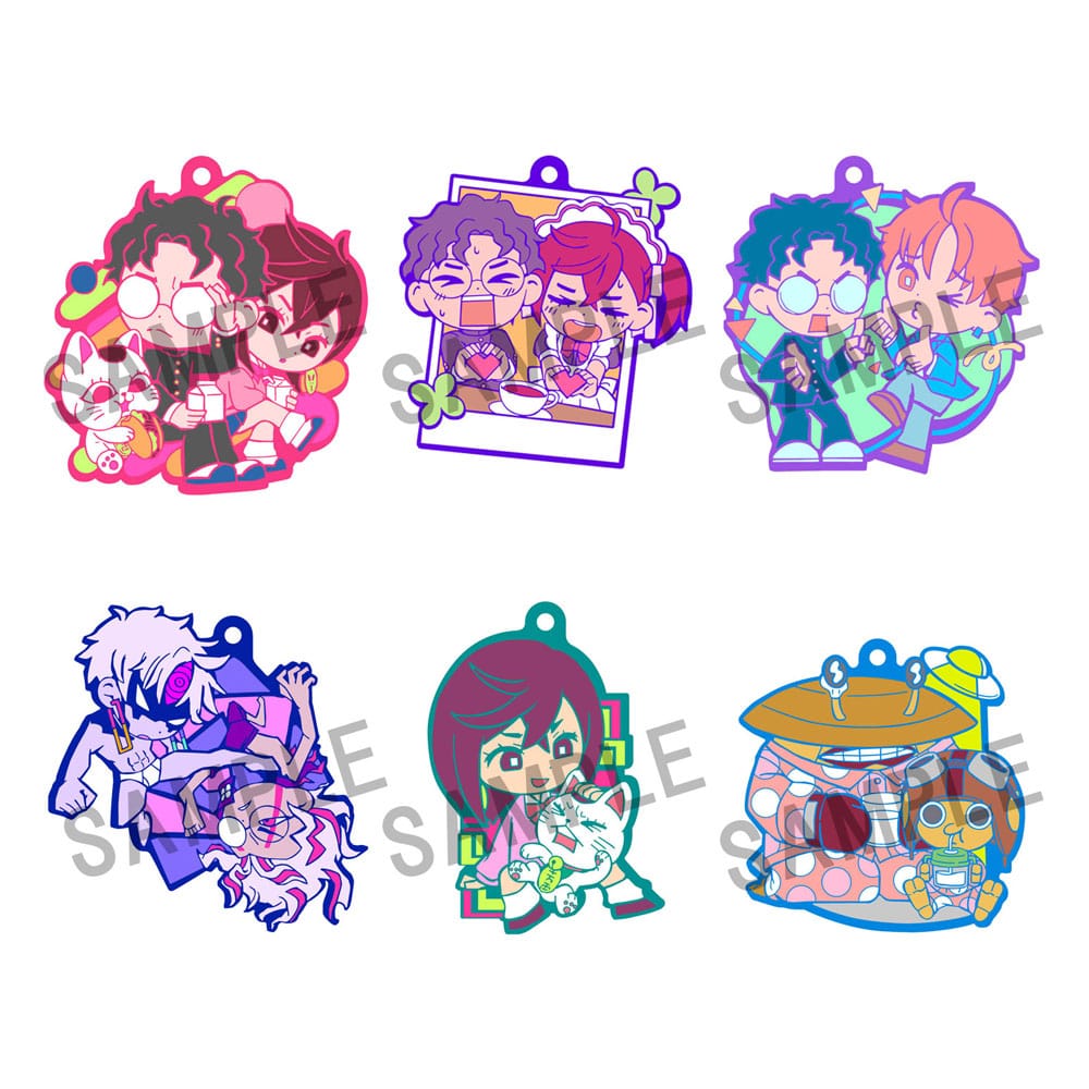 PRE ORDINE - Dandadan Rubber Mascot Buddycolle Rubber Charms Vol. 2 7 cm Blind Box Assortment (6)