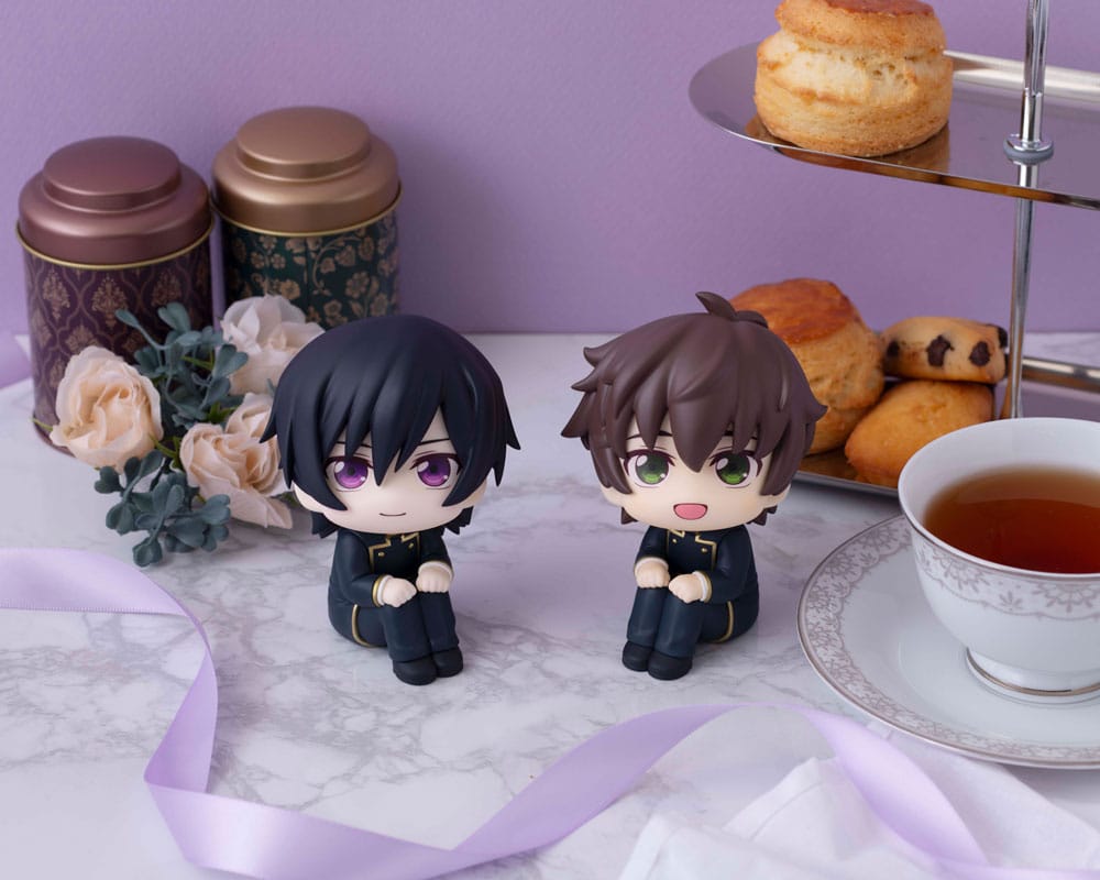 PRE ORDINE - Code Geass Lelouch of the Rebellion Look Up PVC Statues Lelouch Lamperouge & Suzaku Kururugi Set (with gift) 11 cm