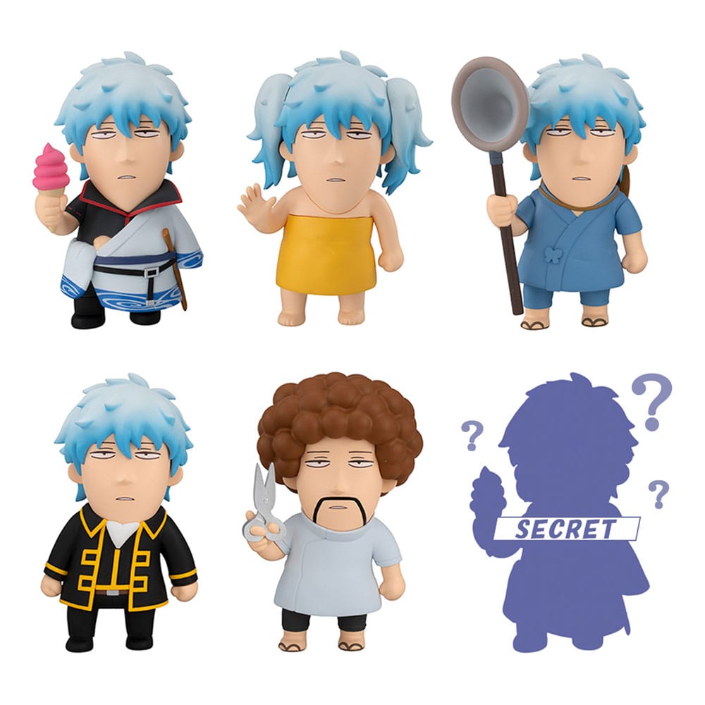 PRE ORDINE - Gintama Trading Figures 6-Pack Gintama We love Ginsan 10 cm Blind Box (with gift)
