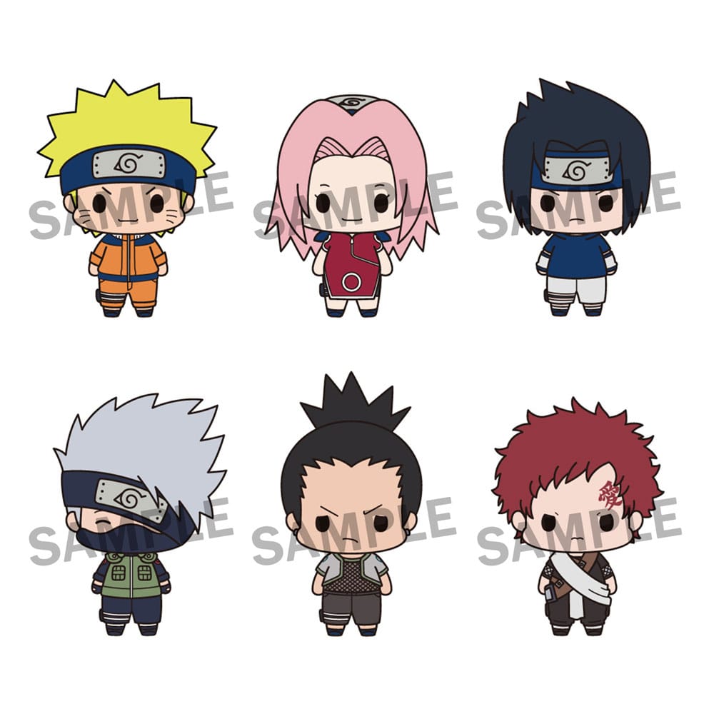 PRE ORDINE - Naruto Chokorin Mascot Series Trading Figure 5 cm Blind Box Assortment (6)