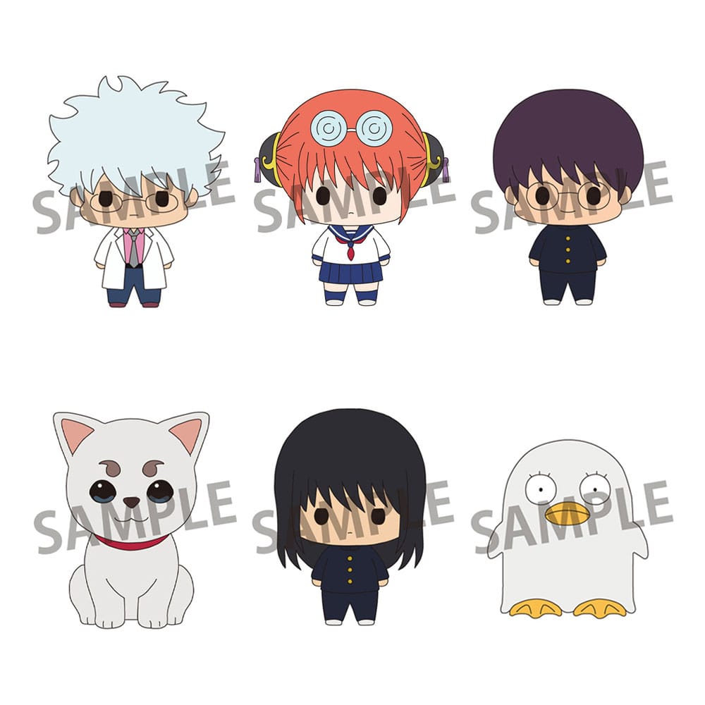 PRE ORDINE - Mr. Ginpachi´s Zany Class Chokorin Mascot Series Trading Figure Vol. 1 5 cm Blind Box Assortment (6)