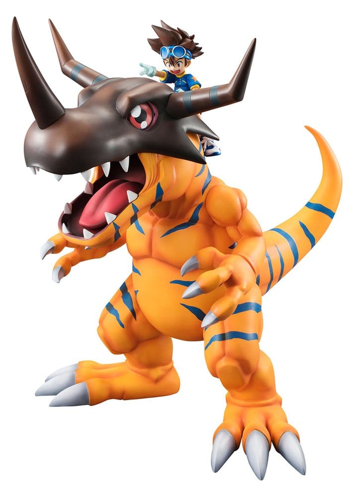 PRE ORDINE - Digimon Adventure Precious G.E.M. Series PVC Figure Greymon & Taichi Yagami 25 cm (Repeat)