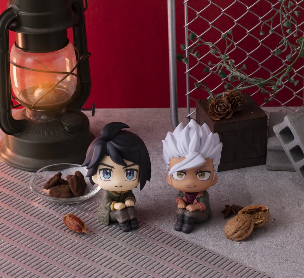 PRE ORDINE - Mobile Suit Gundam Iron-Blooded Orphans Look Up PVC Statues Mikazuki Augus & Orga Itsuka 11 cm (with gift)