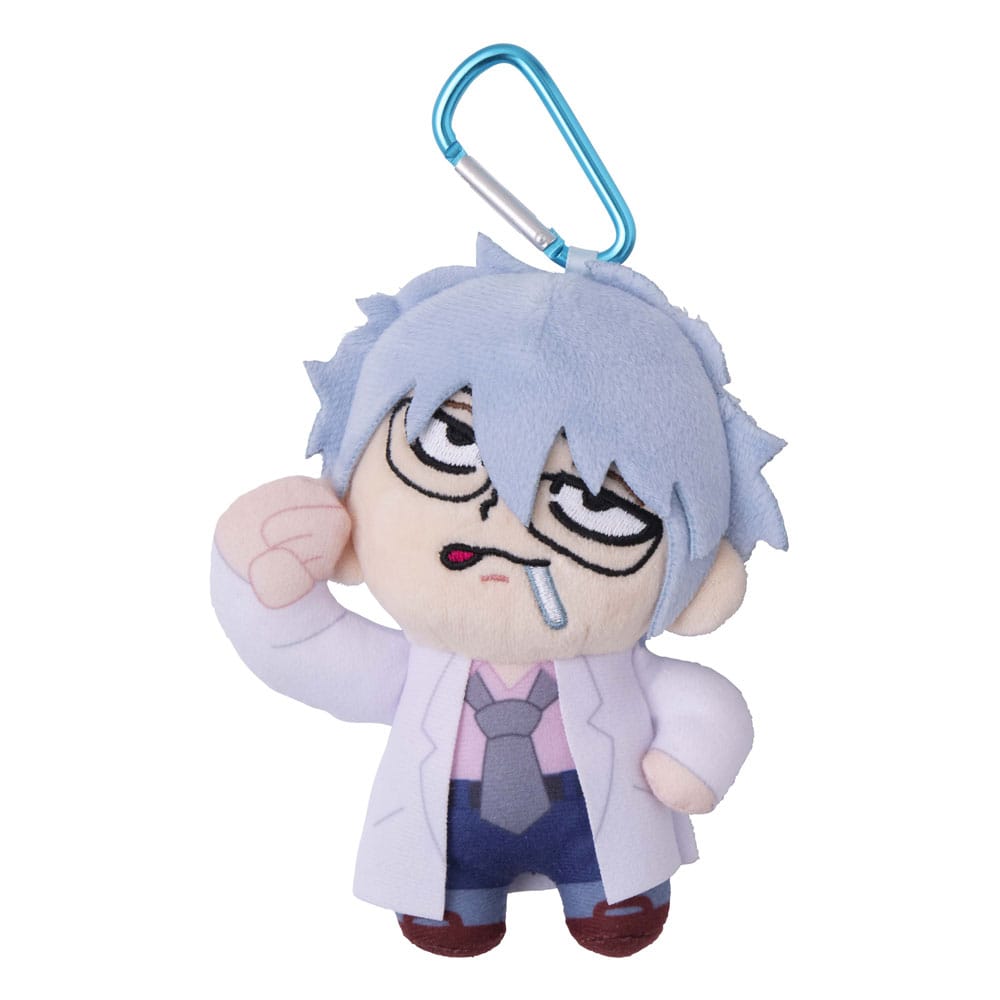 PRE ORDINE - Mr. Ginpachi´s Zany Class x Okawabukubu Youth Plush Keychain Ginpachi Sakata 12 cm