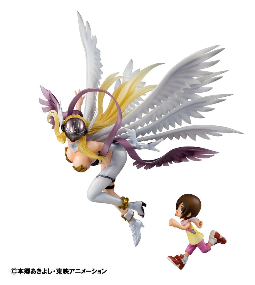 PRE ORDINE - Digimon Adventure Precious G.E.M. Series PVC Statue Angewomon & Hikari Yagami 22 cm