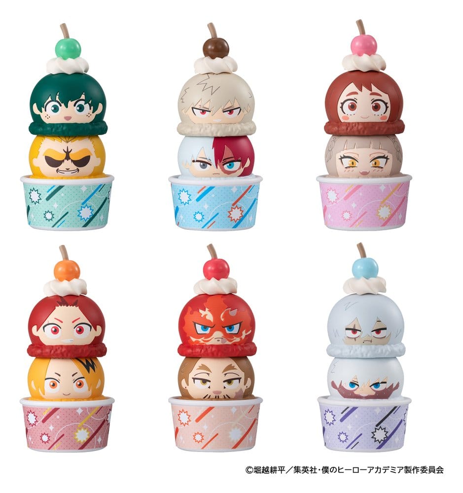 PRE ORDINE - My Hero Academia Tsumichen Stack up & Change Trading Figure 8 cm Blind Box Assortment (6)