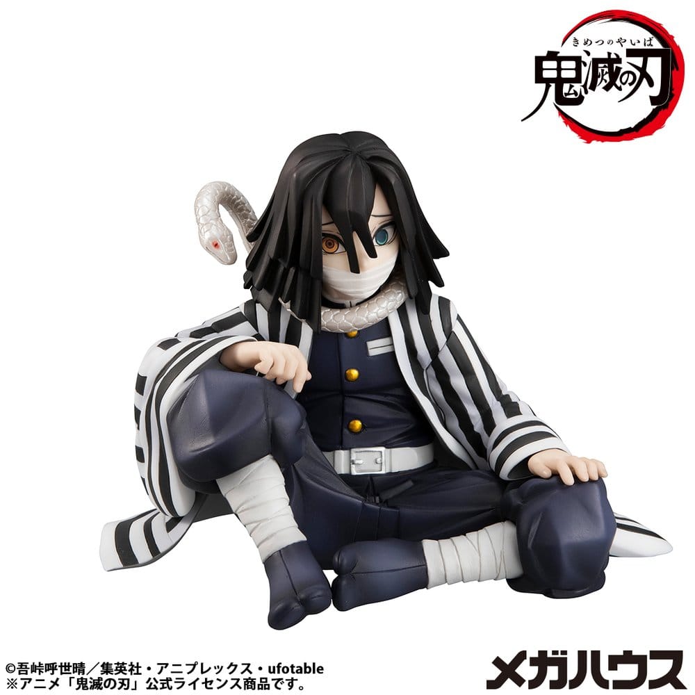 PRE ORDINE - Demon Slayer Kimetsu no Yaiba G.E.M. PVC Statue Iguro-san Palm Size 7 cm