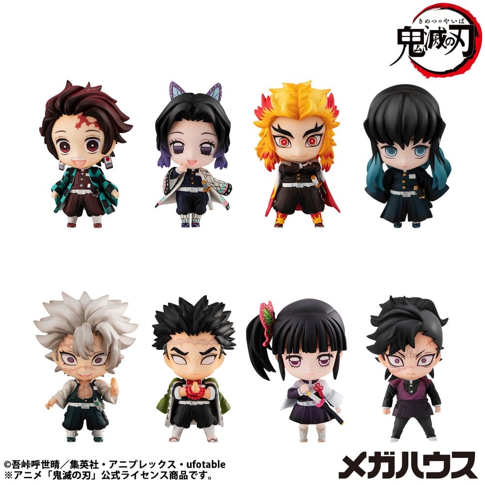 PRE ORDINE - Demon Slayer Kimetsu no Yaiba Trading Figure Tanjiro & Friends Vol. 2 5 cm Assortment (8)