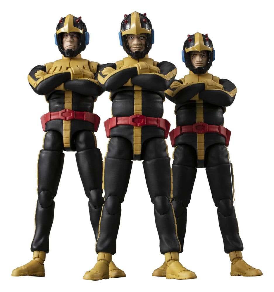PRE ORDINE - Mobile Suit Gundam G.M.G. Collection 3-Pack Action Figures Principality of Zeon Jet Stream Attack 10 cm (with gift)