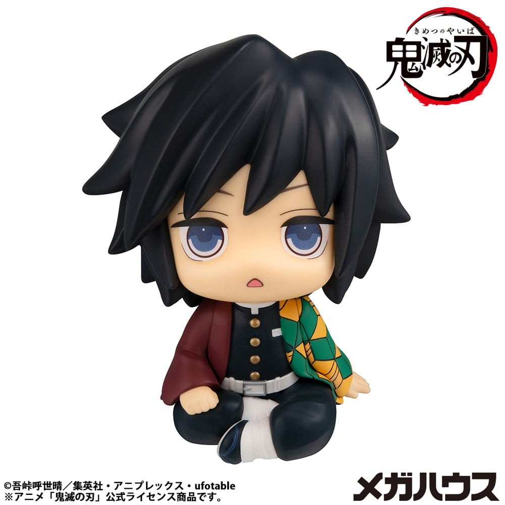 PRE ORDINE - Demon Slayer: Kimetsu no Yaiba Look Up PVC Statue Giyu Tomioka Stupefied face Ver. 11 cm