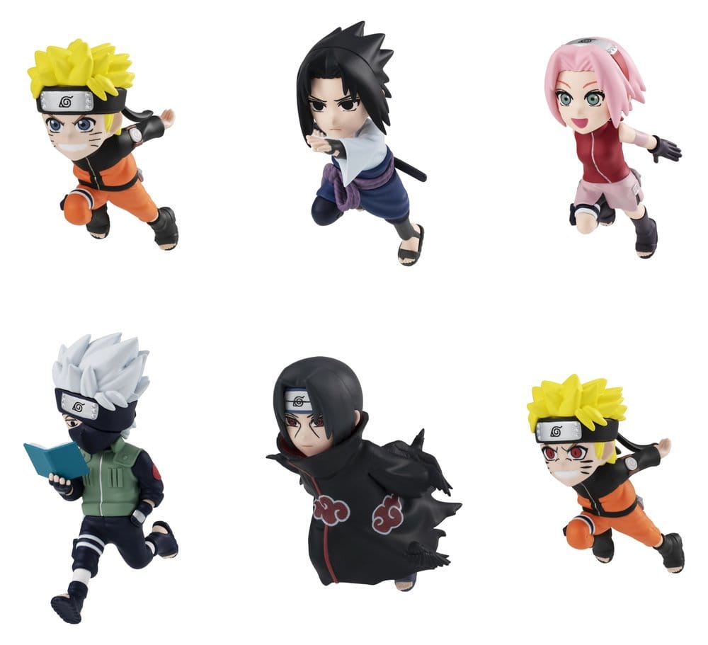 PRE ORDINE - Naruto Shippuden Tobimas Mini Figures 5 cm Blind Box Display (6)