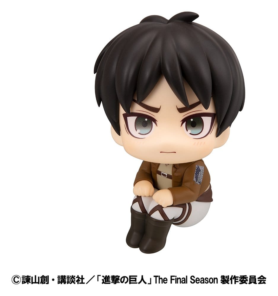 PRE ORDINE - Attack on Titan Lookup PVC Figure Eren Jaeger Grumpy Ver. 11 cm