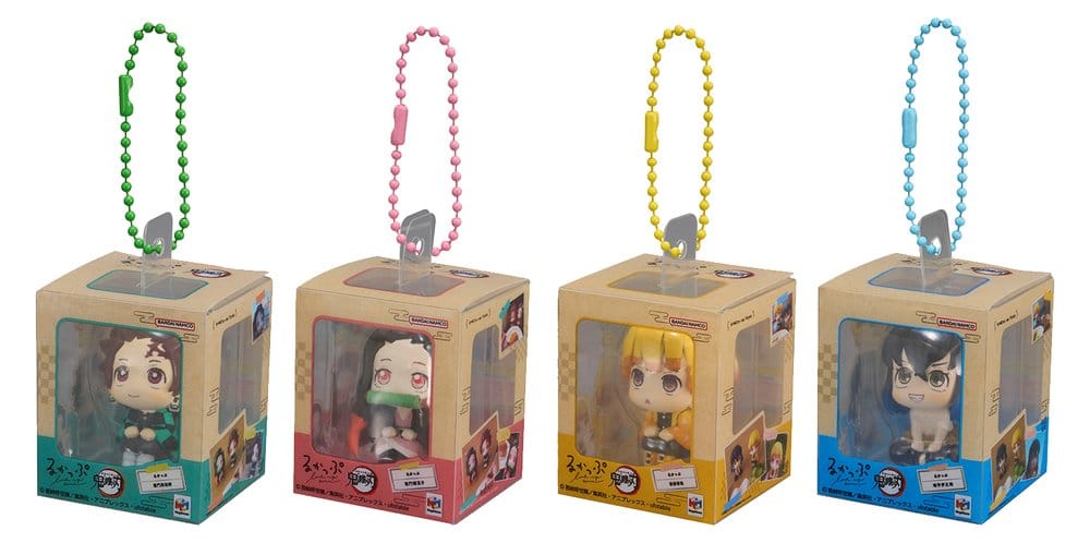 PRE ORDINE - Demon Slayer: Kimetsu no Yaiba Look Up Mini Figures Miniature Collection 4 cm Blind Box Assortment (4)