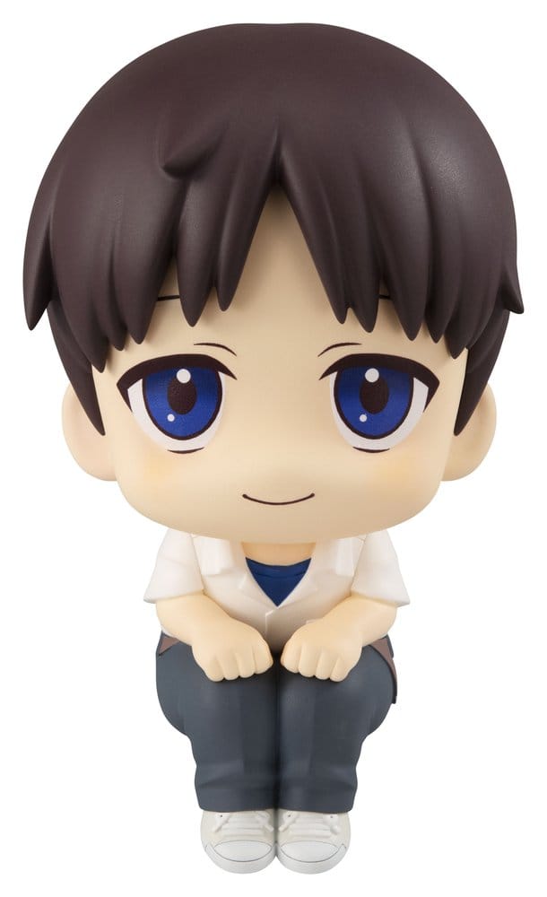 PRE ORDINE - Evangelion: 3.0+1.0 Thrice Upon a Time Look Up PVC Figure Shinji Ikari 11 cm (Repeat)