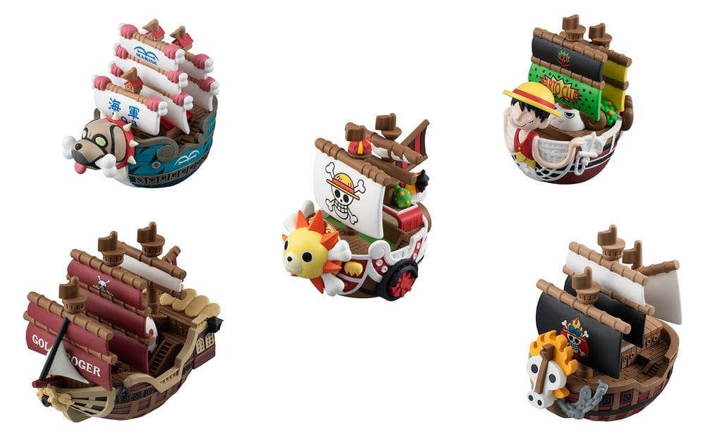 PRE ORDINE - One Piece YuraColle Series Grand Line Collection Vol.3 Mini Figures 6 cm Blind Box Display (6)