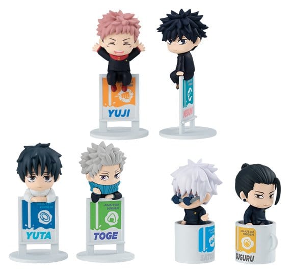 PRE ORDINE - Jujutsu Kaisen Ochatomo Series Mini Figures Anime 5th Anniversary Blind Box Assortment (6)