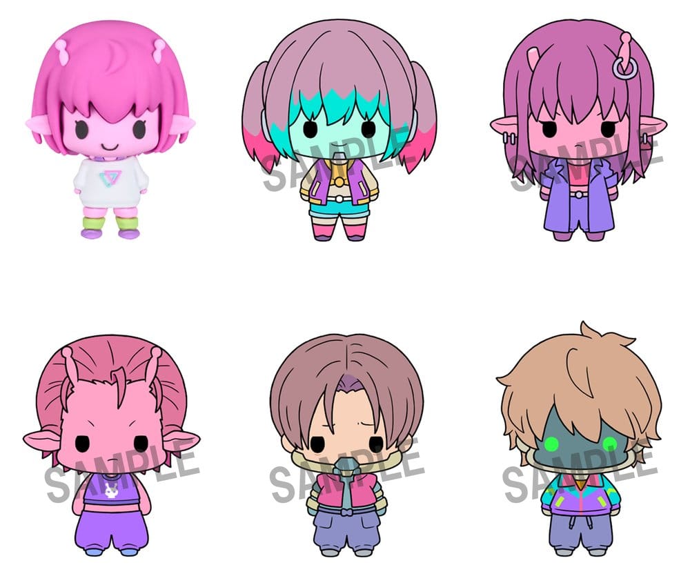 PRE ORDINE - Milky Subway Chokorin Collection Mini Figures The Galactic Limited Express Blind Box Assortment (6)