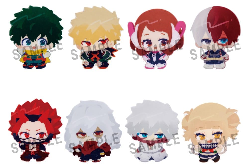 PRE ORDINE - My Hero Academia Karakoro Mini Figures Clear Candy Blind Box Assortment (8)