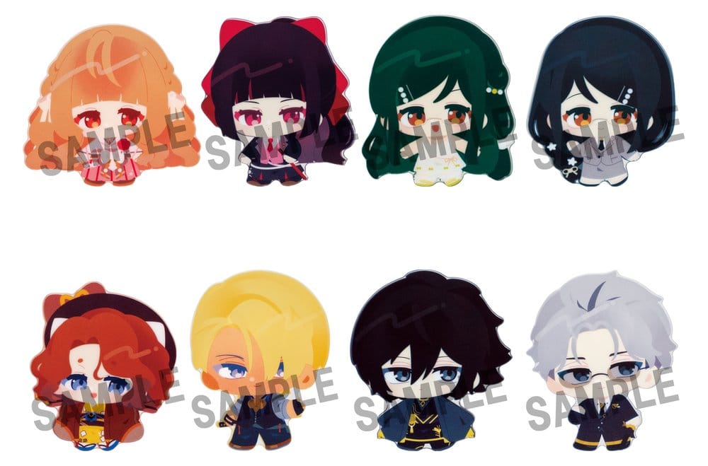 PRE ORDINE - Agents of the Four Seasons Karakoro Clear Candy Figures Dance of Spring Mini Figures 6 cm Blind Box Display (8)