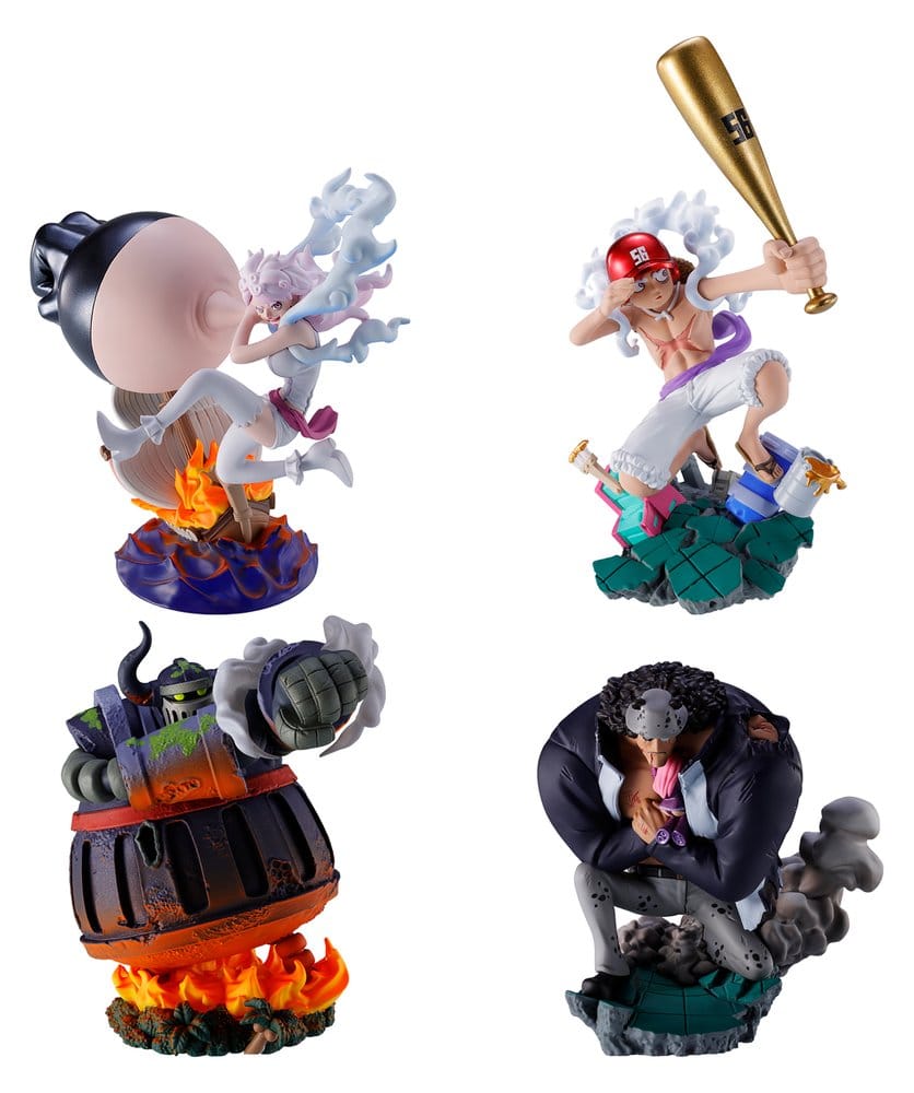 PRE ORDINE - One Piece Petitrama series LOGBOX RE BIRTH Ver. Egghead 02 Mini Figures 8 cm Blind Box Display (4)