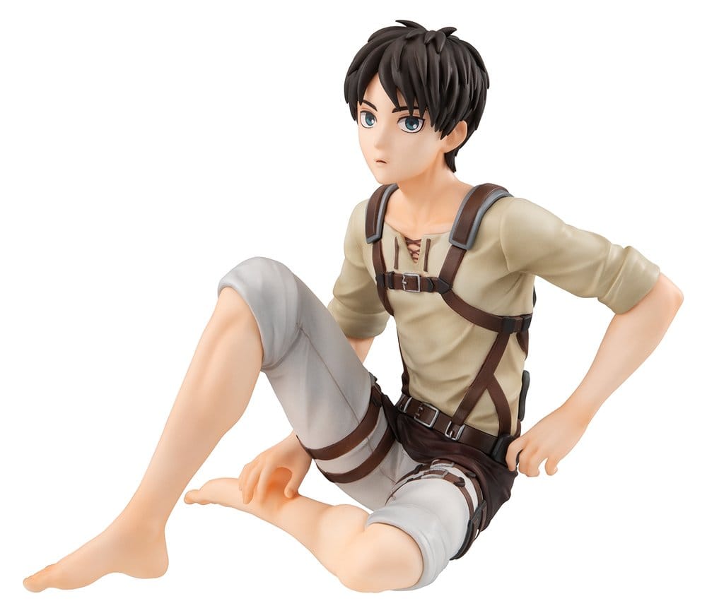 PRE ORDINE - Attack on Titan G.E.M. Series PVC Figure Eren Yeager Palm Size 10 cm