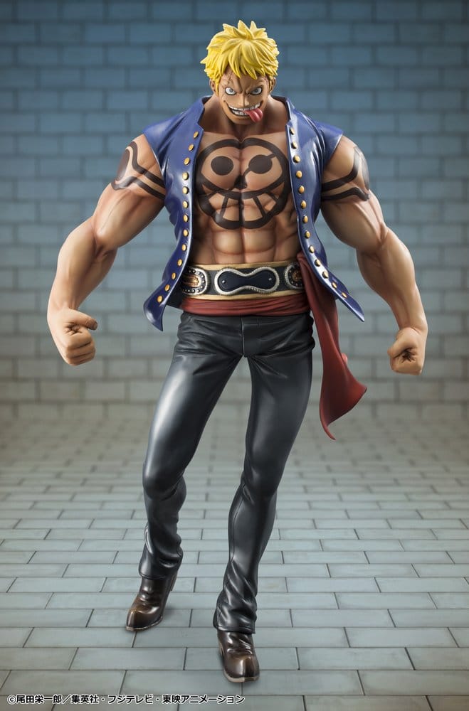 PRE ORDINE - One Piece Portrait.Of.Pirates "Sailing Again" PVC Figure Bellamy the Hyena 25 cm (Limited Repeat)
