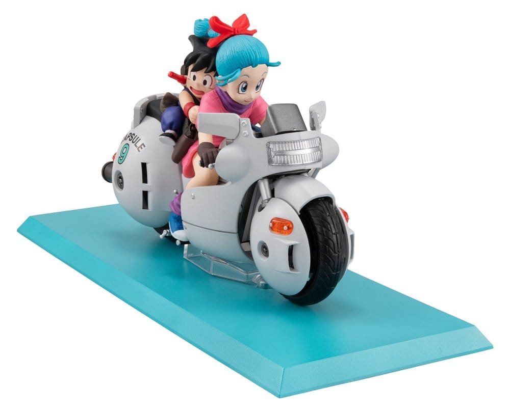 PRE ORDINE - Dragon Ball Desktop Real McCoy PVC Figure Diorama 06 Son Goku & Bulma Limited Repeat Edition