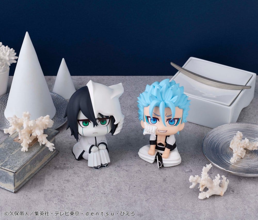 PRE ORDINE - Bleach Look Up PVC Figures 2-Pack Ulquiorra Cifer & Grimmjow Jaegerjaquez (with gift) 11 cm