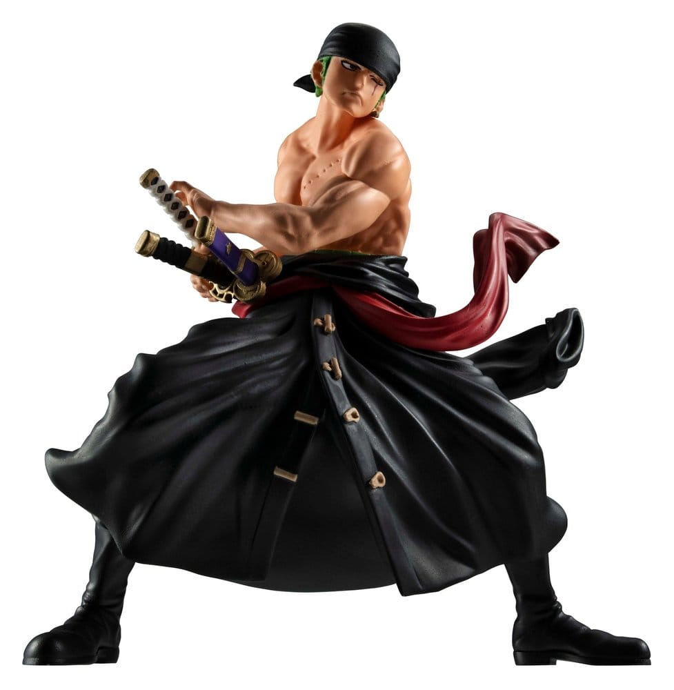 PRE ORDINE - One Piece Wallstar PVC Figure Roronoa Zoro 9 cm