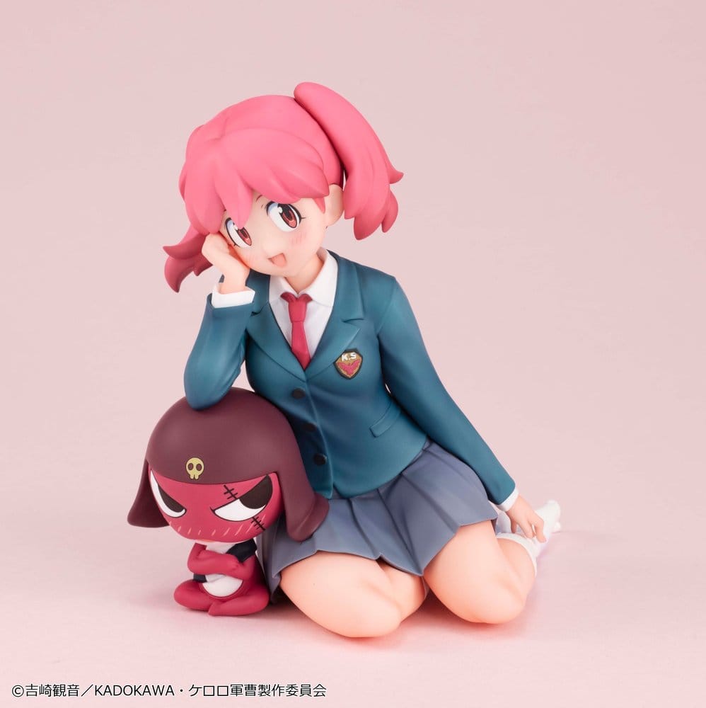 PRE ORDINE - Sgt. Frog Melty Princess PVC Figure Natsumi & Giroro Palm Size 9 cm