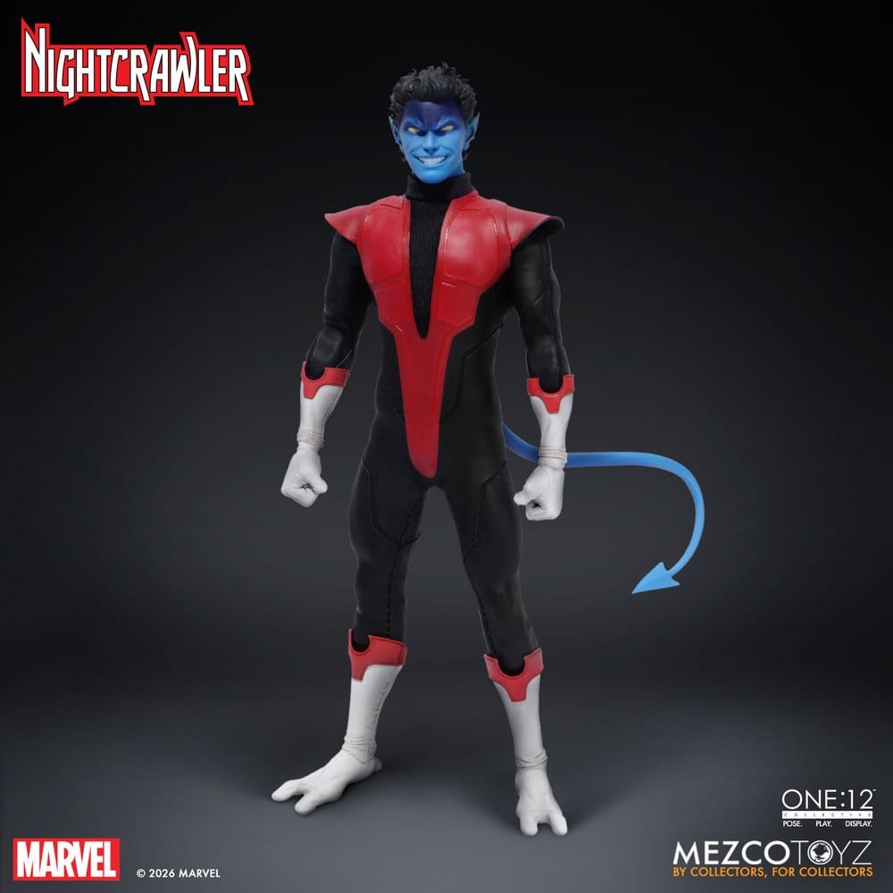 PRE ORDINE - Marvel X-Men One:12 Collective Action Figure 1/12 Nightcrawler 16 cm