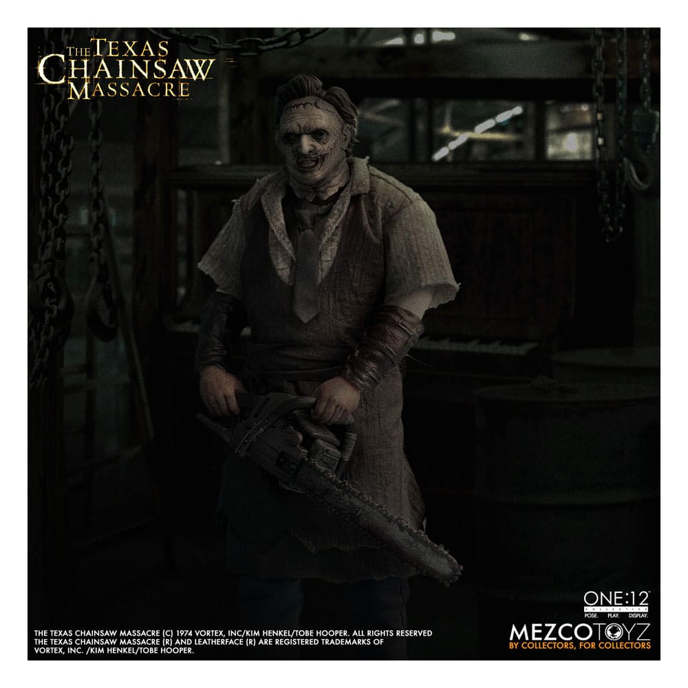 PRE ORDINE - Texas Chainsaw Massacre (2003) Action figure 1/12 Leatherface  17 cm